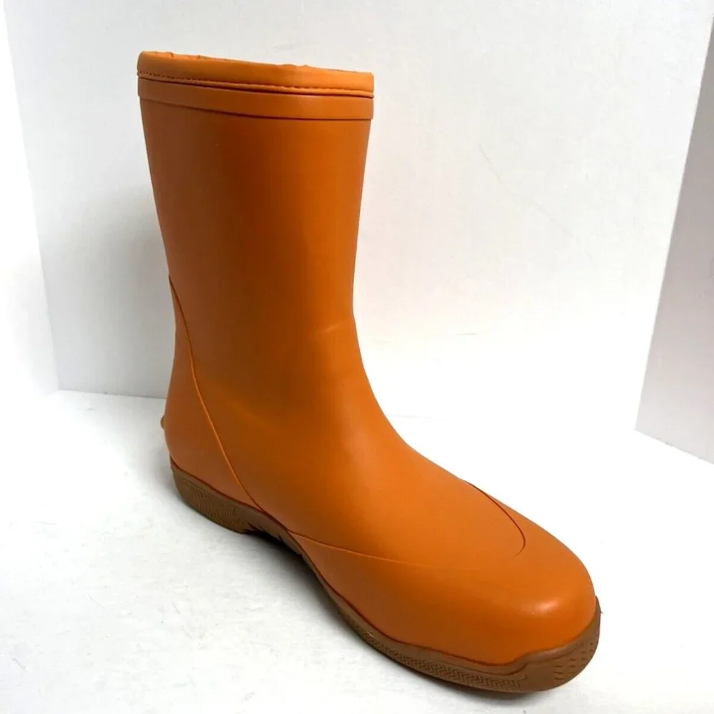 Rugged Shark Mens Great White Boot Orange Size 12 M